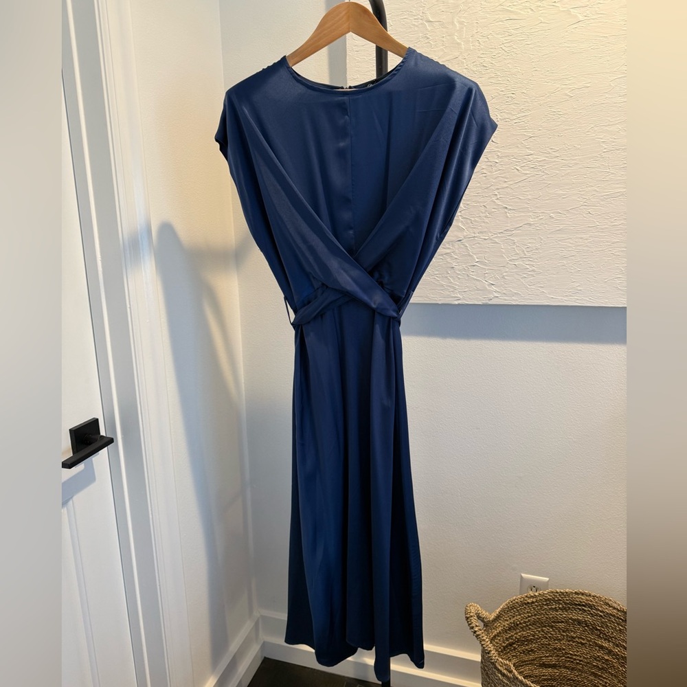 Chic Navy Blue Dress